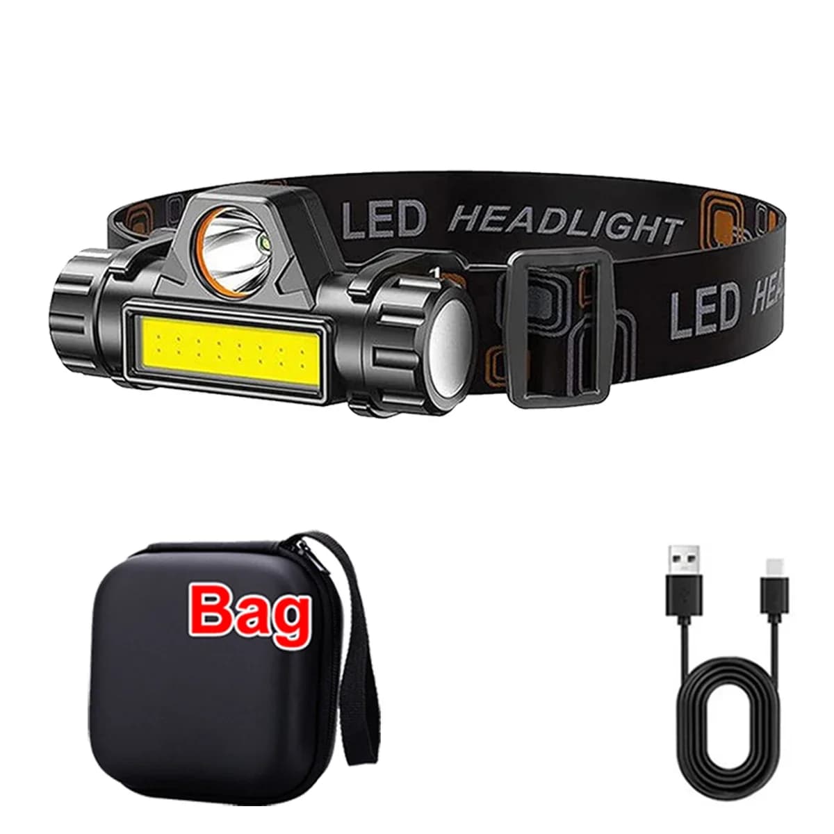 lampe frontale rechargeable